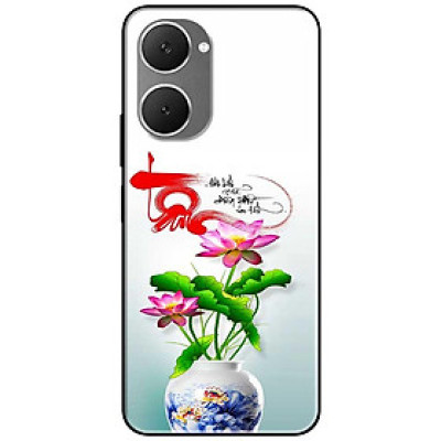 Ốp lưng cho Vivo Y03 - Y03T - Y18 - Y18S - Y18T - Y27 5G - Y28 4G - Y36 - Sen Tâm Hoa - Hàng Chính Hãng