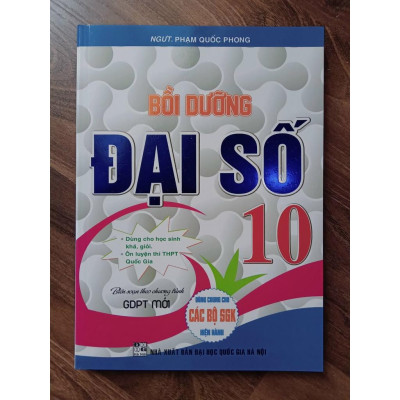 Sách - Combo bồi dưỡng Đại số + Bồi dưỡng Hình Học lớp 10 ( Biên soạn theo chương trình GDPT mới )