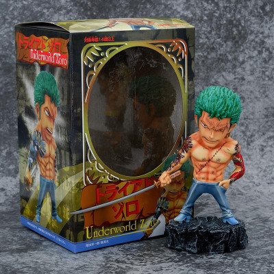 Mô Hình Luffy - Zoro - Sanji Dân Xã Hội Xăm Trổ Hổ Báo 16-17cm Mô hình One Piece Cao Cấp, Figure Mô Hình Anmie One Piece
