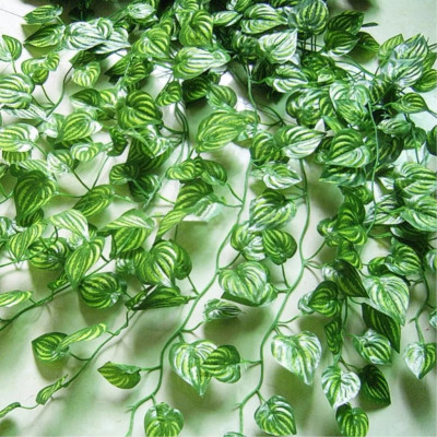 Dây leo dưa hấu giả PVC - dài 85cm - không kèm giỏ - Cây giả, hoa lụa Decor trang trí nhà cửa