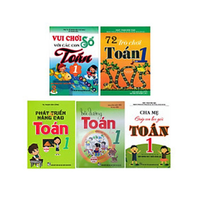 Combo Bồi Dưỡng Và Phát Triển Năng Lực Toán Học Lớp 1 (Bộ 5 Cuốn ) - HA