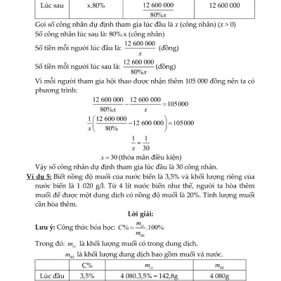 Phương Pháp Giải Các Dạng Toán Thực Tế 9 (Tài Liệu Dùng Chung Cho Các Bộ Sách) - KV