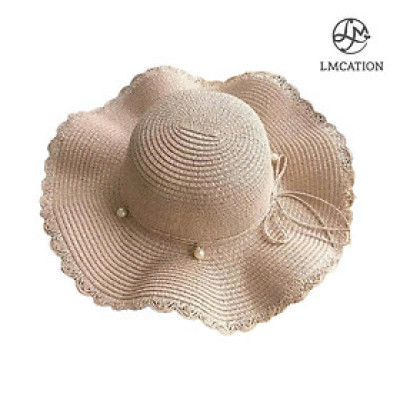 Mũ Cói Đi Biển Thời Trang Nữ Rộng Vành
