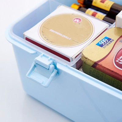 Hộp Đựng Thuốc Gia Đình, Tủ Thuốc Và Dụng Cụ Y Tế Mẫu Mới Tiện Lợi/ 2 khóa