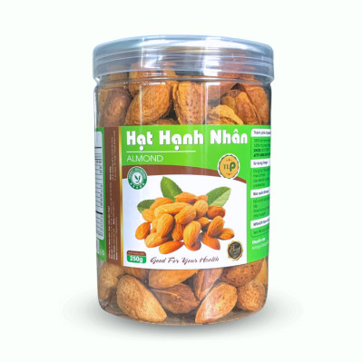  HẠT HẠNH NHÂN CAO CẤP TÂN LỘC PHÁT - HŨ 250G