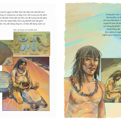 	Lịch Sử Việt Nam Bằng Tranh - Thời Khởi Thủy (Bản Màu) _TRE