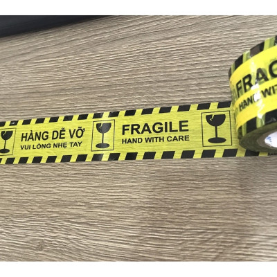 COMBO 2 CUỘN BĂNG KEO HÀNG DỄ VỠ 100 YARD Combo Băng keo đóng hàng - Băng dính NIÊM PHONG BK3A