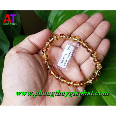 Vòng đeo tay hổ phách