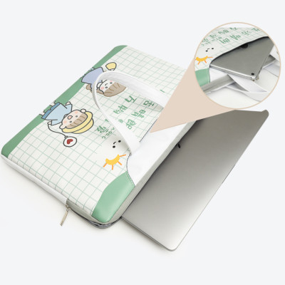 Túi xách da chống sốc laptop máy tính , túi công sở nữ cặp đựng laptop cute dễ thương