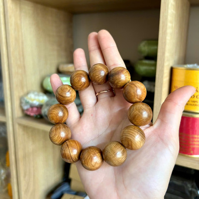 Vòng đeo tay gỗ Bách xanh - size 20li ViP - Đẳng cấp thượng lưu