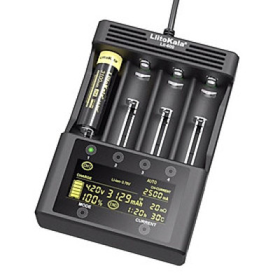 Bộ sạc đa năng Liitokala Lii-600 Test Pin Ni-MH Li-ion 18650 3.7V 18350 18500 21700 26650 AA AAA