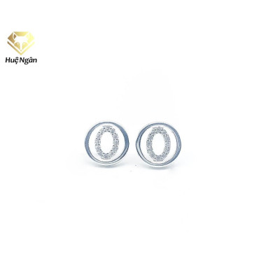 Bông tai bạc Ý 925 Huệ Ngân - Mắt Ngọc RYE140796