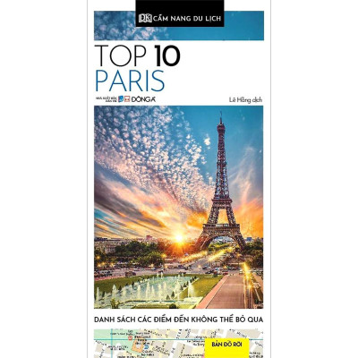 Sách - Cẩm Nang Du Lịch - Top 10 Paris - Đông A
