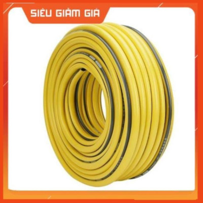 Bộ dây vòi xịt nước rửa xe, tưới cây . tăng áp 3 lần, loại 20m 206701 đầu đồng, cút, nối PE