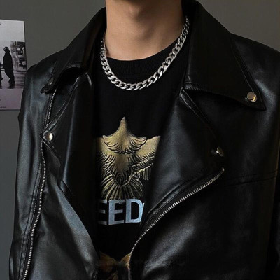 Vòng Cổ Dây chuyền nam titan cao cấp đẹp sang trọng thép không gỉ lặc trangsucpt cỡ 7mm PTDCNA01