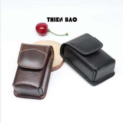 Bao da có đai đeo hông BD99 chuyên dùng để đựng kính lão thị, viễn thị gấp gọn KT 8*4*3CM làm thủ công HANDMADE bằng tay chắc chắn