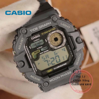 Đồng hồ điện tử nam Casio WS-1700H-8AVDF dây nhựa