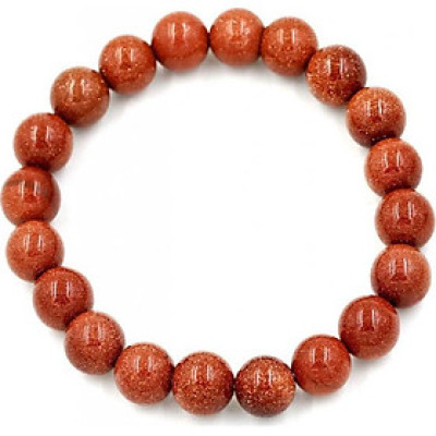 Vòng tay chuỗi hạt đá kim sa 10 ly 20 hạt