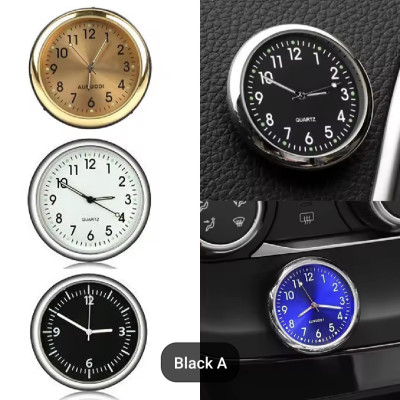 1 CÁI ĐỒNG HỒ TAPLO KIM TRANG TRÍ XE MÁY ÔTÔ MẪU MỚI CỰC ĐẸP 