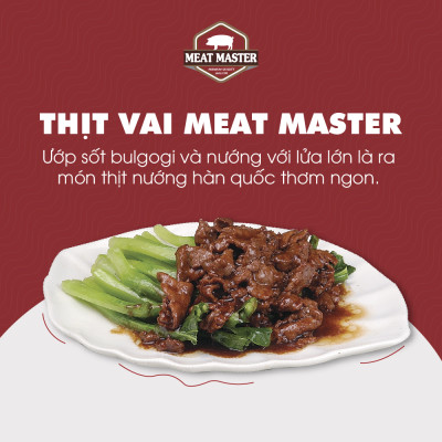 Thịt vai heo Meat Master ( 400G ) - Giao nhanh