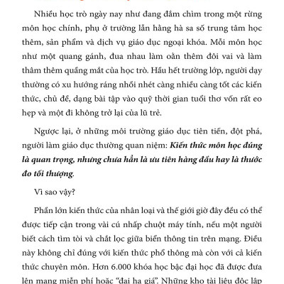 Giáo Dục - Tương Lai & Đổi Mới