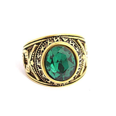 Nhẫn nam titan cao cấp thời trang đẹp inox thép không gỉ nhẫn mỹ mạ vàng trangsucpt đá đỏ PTNNA221