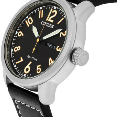 Đồng Hồ Nam Citizen Dây Da BM8471-01E - Mặt Đen