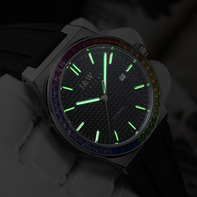 Đồng hồ nam chính hãng IW Carnival IW716G-3 ,Kính sapphire,chống xước,Chống nước30m,BH24 tháng,Máy điện tử(pin),dây da