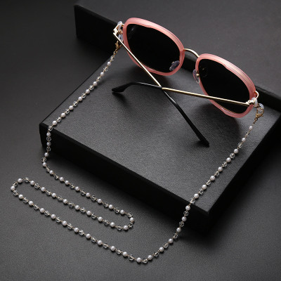 Dây đeo gọng kính mix hạt cườm và ngọc trai siêu sang chảnh nam nữ cá tính