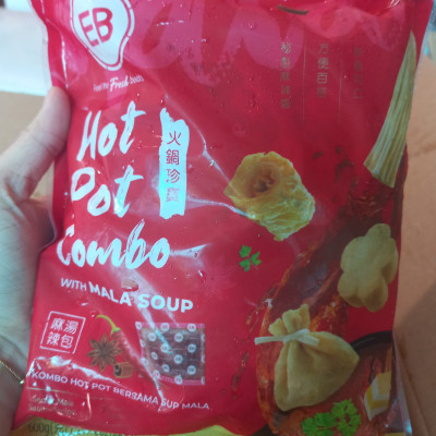 COMBO LẨU 5 TRONG 1 KÈM SÚP TỨ XUYÊN 600G EB MALAYSIA