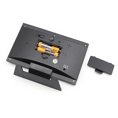 Đồng Hồ LED Để Bàn Báo Thức Cảm Biến Âm Thanh, Màn Hình LCD Có Báo Nhiệt Độ, ĐÈN TRANG TRÍ , ĐỒNG HỒ TREO TƯỜNG