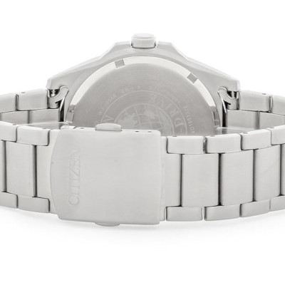 Đồng Hồ Nam Citizen Dây Thép Không Gỉ AW0030-55E - Mặt Đen