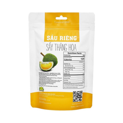 Sầu riêng sấy thăng hoa ( Túi ) - Sầu riêng BA ĐẢO