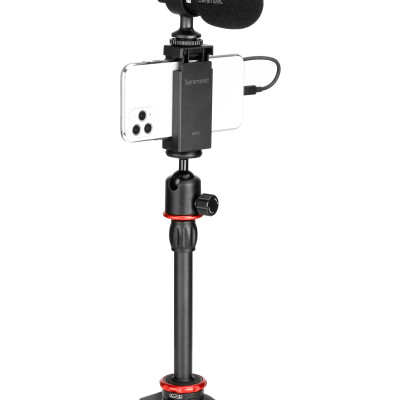Bộ Thiết Bị Thu Âm Saramonic MTV - Hỗ Trợ Quay Video Ổn Định Trên Điện Thoại - Hàng Chính Hãng
