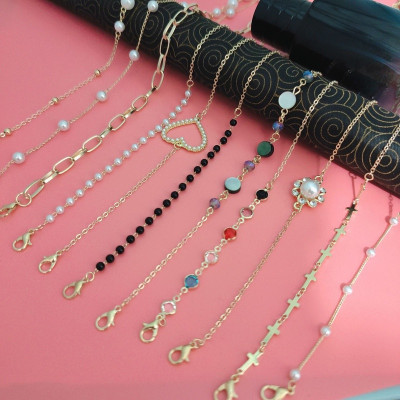 Dây đeo gọng kính thời trang trái tim không đối xứng