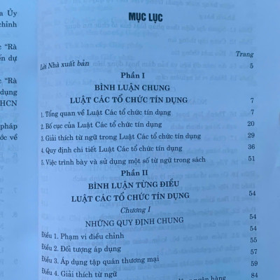 Bình luận Luật Các tổ chức tín dụng năm 2024