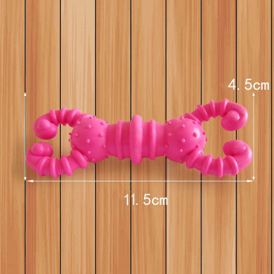 Đồ Chơi Cắn Cao Su Hình Tôm Hùm Dành Cho Chó Mèo