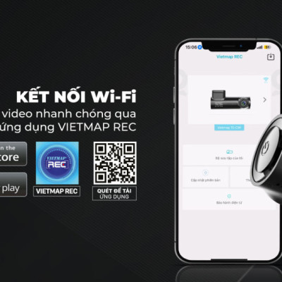 VIETMAP TS-C9P CAMERA HÀNH TRÌNH 2K NHỎ GỌN (Tặng ngay bản quyền VIETMAP LIVE PRO - 12 tháng khi mua sản phẩm) - Hàng chính hãng