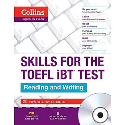 Sách - Collins Skills For The TOEFL iBT Test - Reading And Writing (Kèm CD) - Nhân Trí Việt
