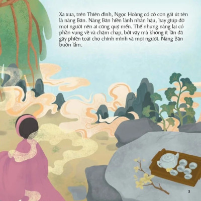 Cổ tích Việt Nam cho bé: Rét nàng Bân - Kim Đồng - Bản màu