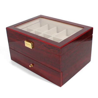 Hộp Đựng Đồng Hồ 20 Ngăn SAIKE SAIKE S2268 Vỏ Gỗ