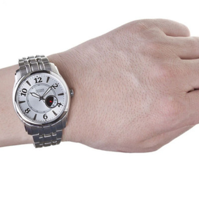 Đồng Hồ Nam Citizen Dây Thép Không Gỉ NJ0020-51B - Mặt Trắng (Sapphire)