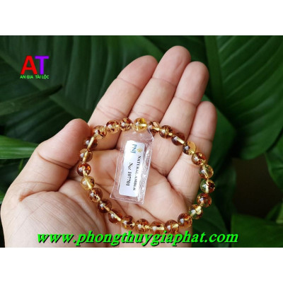 Vòng đeo tay hổ phách