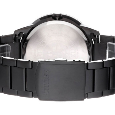 Đồng Hồ Nam Citizen Dây Thép Không Gỉ BU4005-56H - Mặt Đen