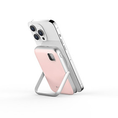 Pin Dự Phòng Không Dây MAZER MagAir16 10000mAh Smallest Có Nam Châm Từ Tính Đèn Tích Hợp Chân Đứng Bảo Hành 2 Năm Hàng Chính Hãng