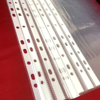 Bìa Lỗ Dày A4 Kidario KSP11-8-10PCS ( Xấp 10 Cái)