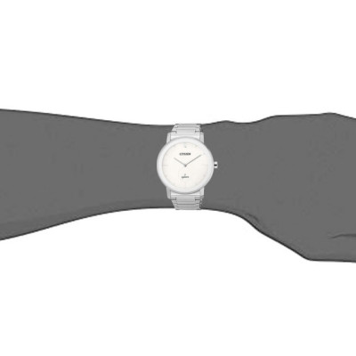 Đồng Hồ Nam Citizen Dây Thép Không Gỉ BE9180-52A - Mặt Trắng
