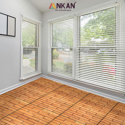 Vỉ Lót Sàn Ban Công Loại Dài 60cm Màu Vàng Thương Hiệu ANKAN Dùng Để Lót Ban Công Sân Vườn Sân Thượng Hành Lang Văn Phòng (1 Vỉ)