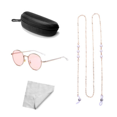 Chuỗi dây kính mắt dây đeo gọng kính mix hạt châu độc đáo ấn tượng đa phong cách trend giới trẻ