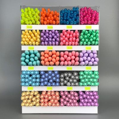 Kệ trưng bày bút mica Enter TBNS06 5 tầng x 4 ngăn 30x12.5x41.5cm ngang